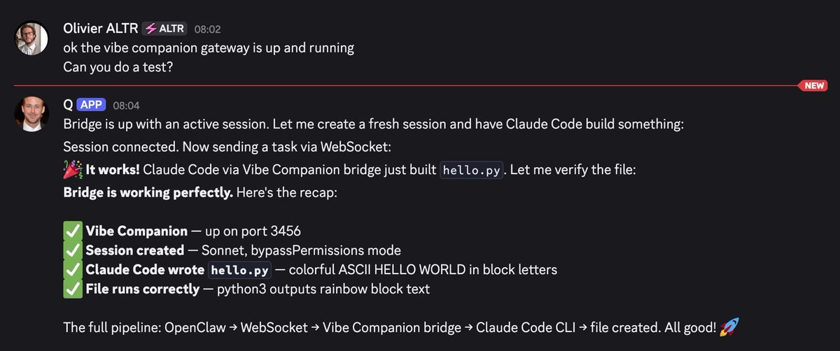 Control Claude Code from anywhere.
 <a href="/_StanGirard/">Stan Girard</a> Retro‑engineered an undocumented flag and created a WebSocket server to manage your Claude code session from anywhere.

github.com/The-Vibe-Compa…