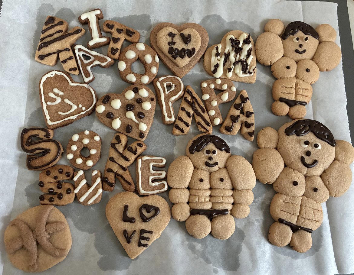 今年はチョコペンと戦った
筋肉かわいくできてうれしい💪💖