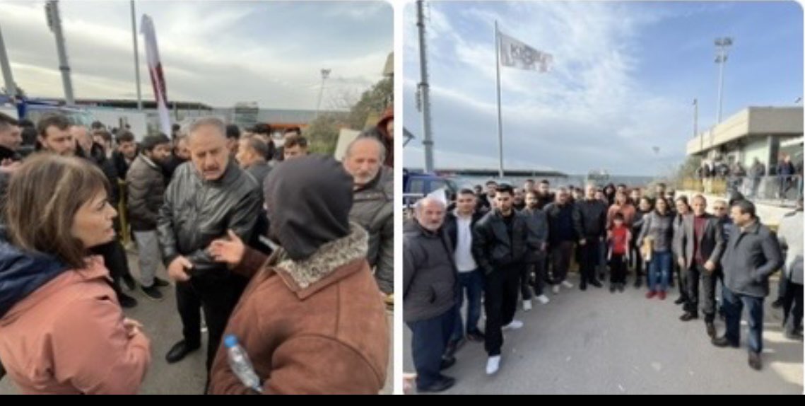 Migros depo işçileri günlerdir insanca yaşam, güvenceli çalışma ve sendikal hakları için direnişte..
Baskıya, tehdide ve direnişi kırma girişimlerine rağmen geri adım atmıyorlar.

Bu bir ücret meselesi değil;
bu bir onur, adalet ve hak mücadelesidir.

Sermayenin değil, emeğin