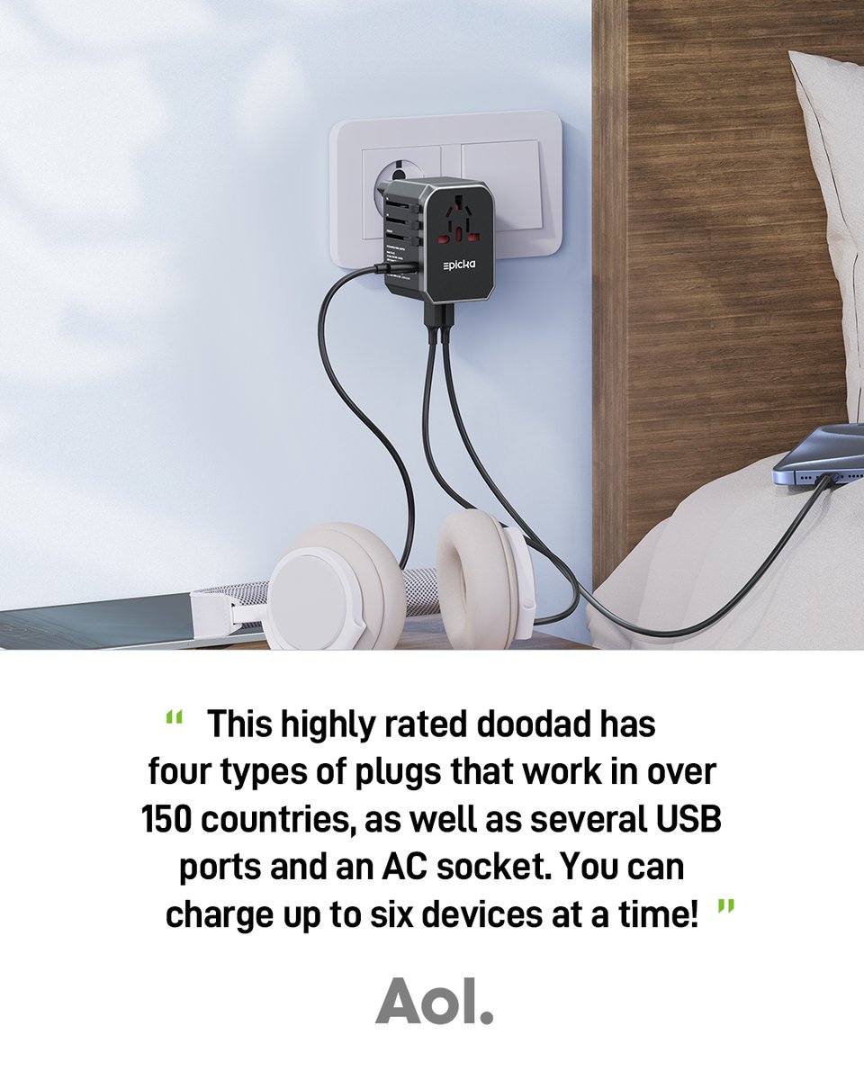 Epickatech's tweet image. One Epicka Universal Travel Adapter. Endless convenience.🔌
Offering outstanding value and making it one of 2026’s travel essentials.

#Epicka #EpickaAdapter #TravelEssential #TravelTech #SmartTravel #PowerOnTheGo