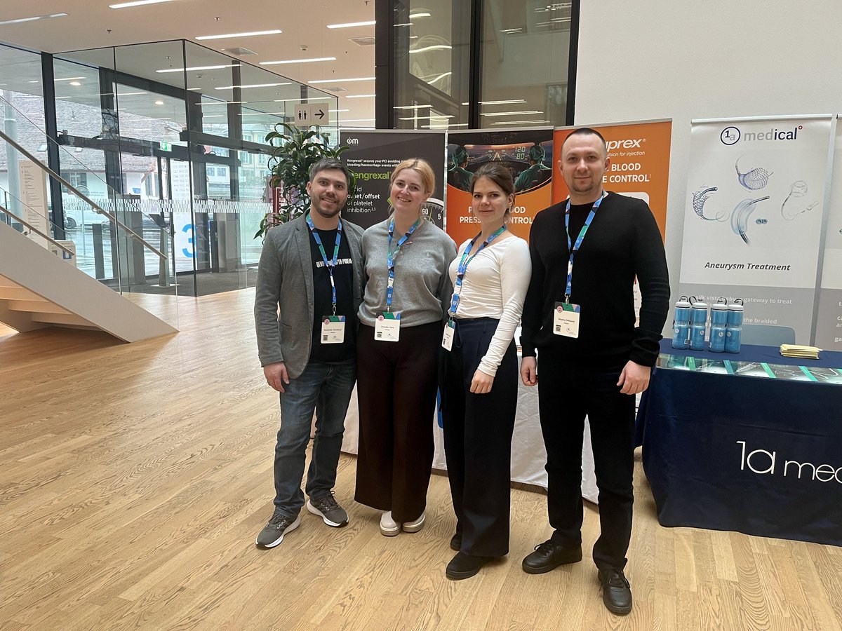 USMS_UA's tweet photo. Doctors from Ukraine participated in The 13th ESO ESMINT ESNR Stroke Winter School!
Thank you for the opportunity to learn and share experience with the best!
@ESOstroke @esmintsociety https://t.co/DMXzbQAvvD