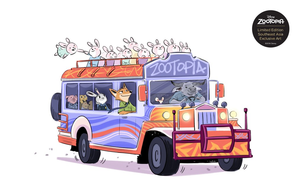 HOW DID I NOT KNOW THERE'S AN EXISTING OFFICIAL ZOOTOPIA JEEPNEY ART FOR YEARS??? THIS IS A WIN FOR ME AS A FILIPINO OMG 🇵🇭✨✨✨