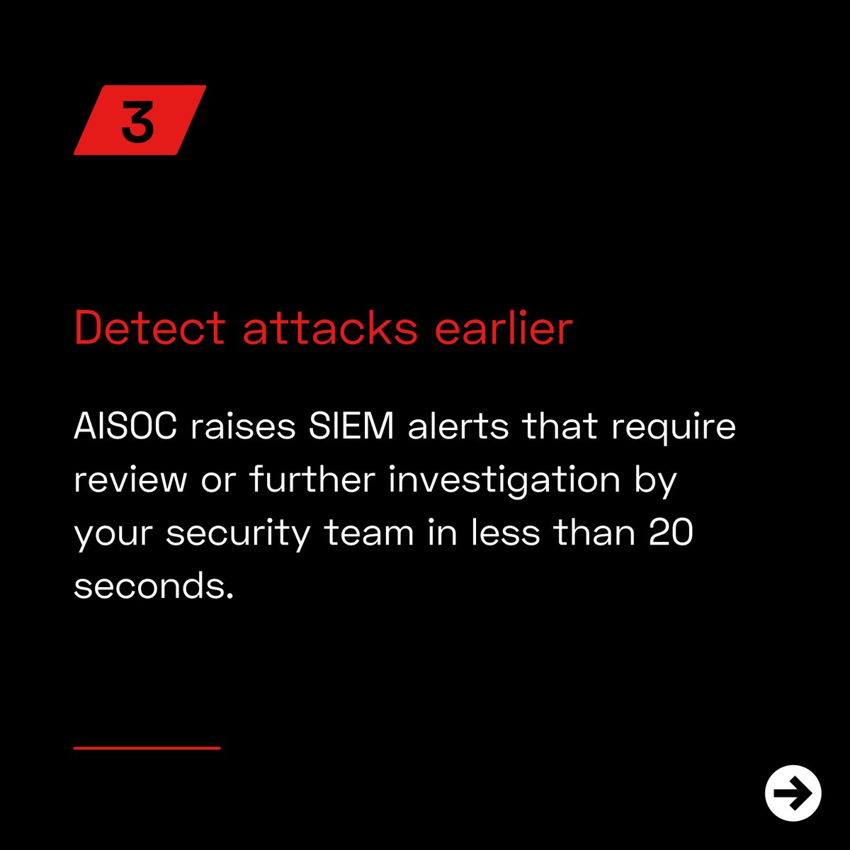 Did you know #AISOC integrates with @Logpoint? 

👀 Get fast, simple #security analytics with reduced #alert fatigue, smarter context &amp; earlier #attack detection. 

Want a demo? 📩hello@aisoc.cloud