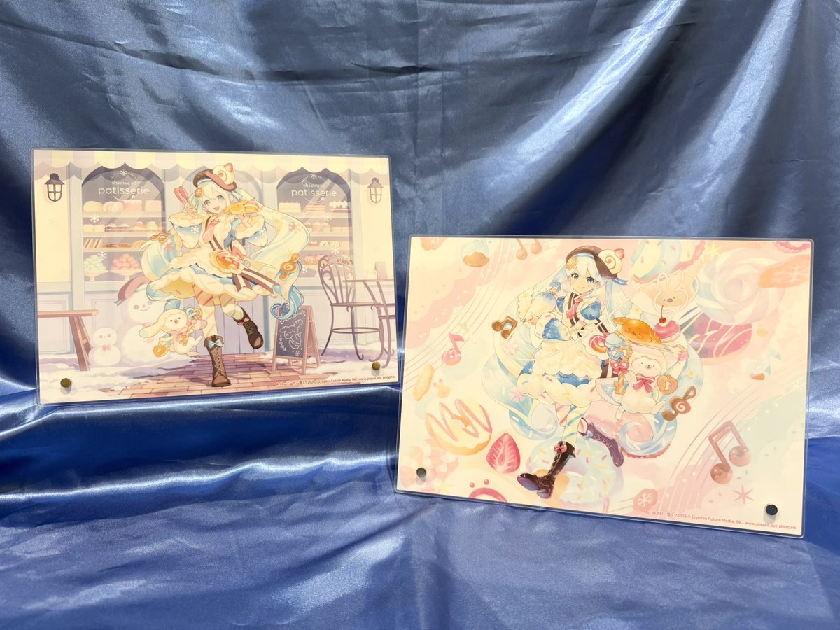 🤍SNOW MIKU 2026⛄️ ⛄️GiGO限定プライズが登場🤍 ❄️アクリル