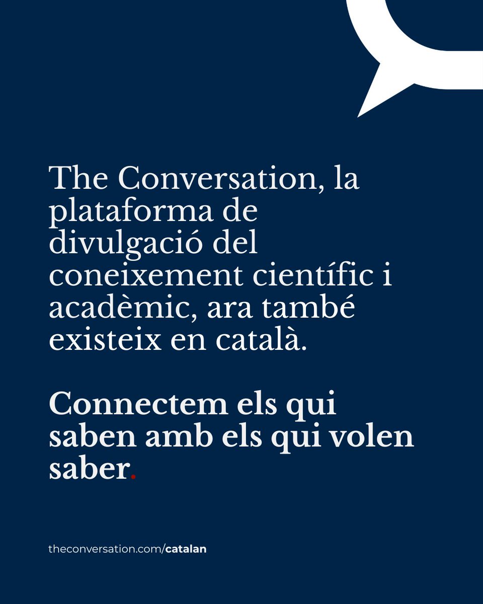 La Conversa (The Conversation en català) tweet media