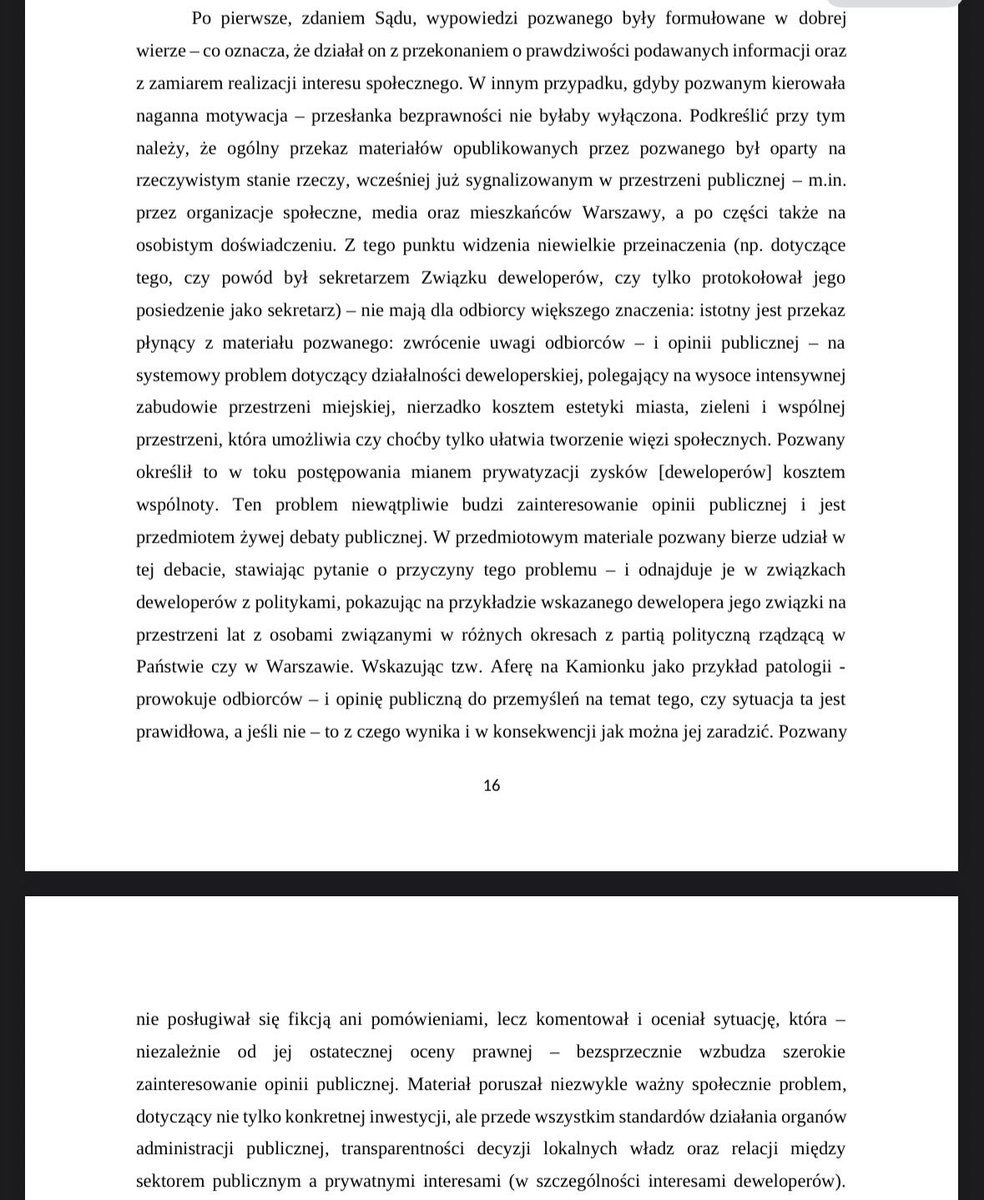 JanSpiewak's tweet image. Europoseł PO @AndrzejHalicki pozwał mnie na grubą kasę za to, że przypomniałem, że jego kariera długo była związana z największym stołecznym i bardzo kontrowersyjnym deweloperem Dom Development. Przegrał a dzisiaj przyszło uzasadnienie. Bardzo piękne.
