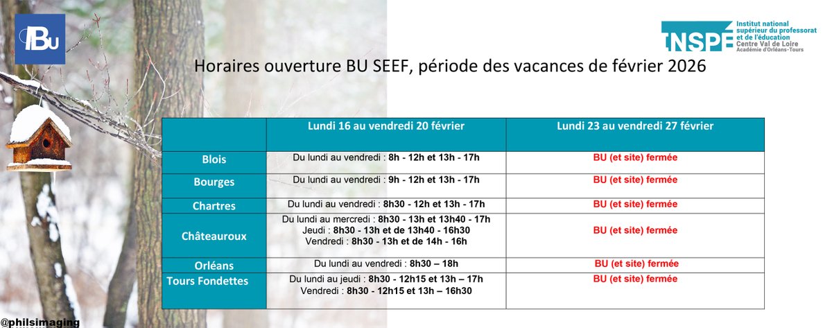 INSPÉ Centre Val de Loire tweet media