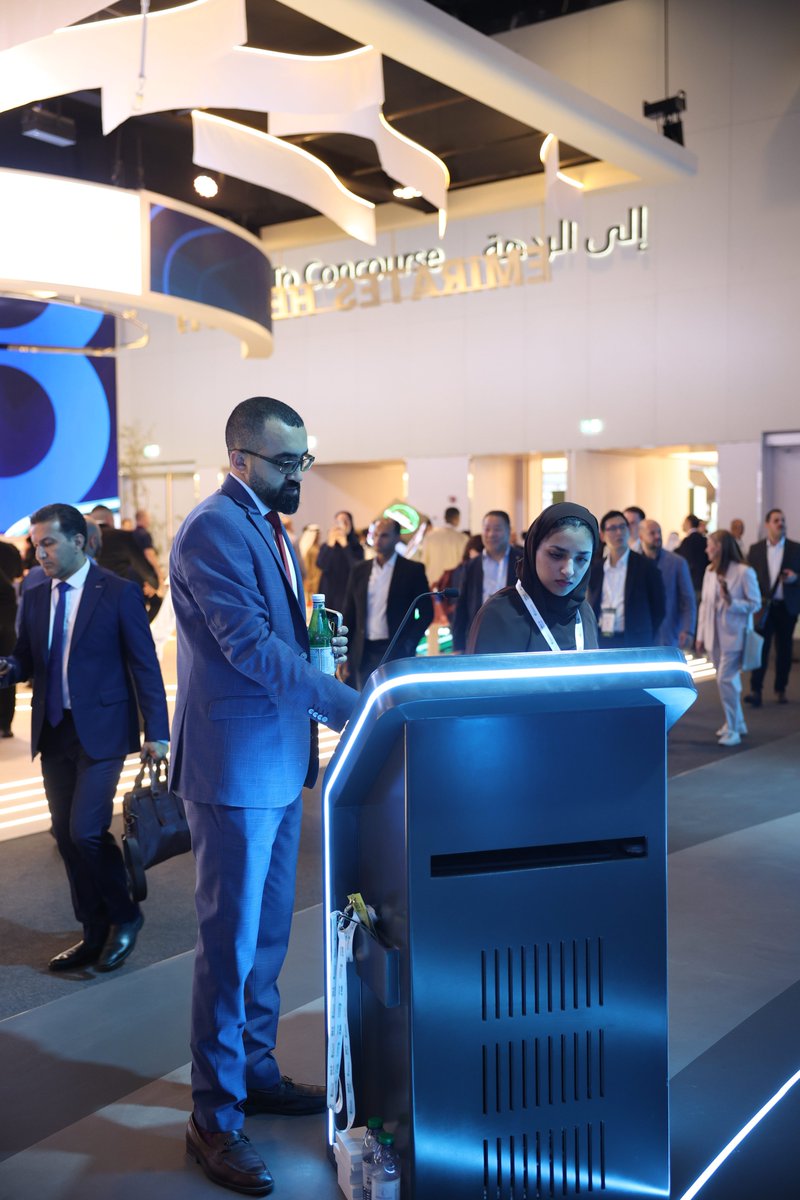bostonhealth_ai's tweet photo. Day 1 at @WHXDubai: healthcare leaders across the region are building for prevention and precision, not just talking about it. From conversations with Emirates Health Services leadership to the expo floor, one focus: proactive, human-centered care that scales. https://t.co/xGwWziHd9K