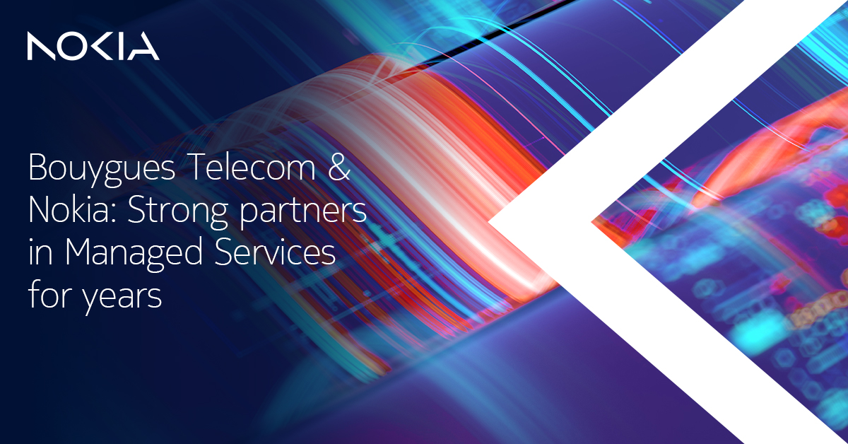 More than 10 years of #partnership have massive impact! <a href="/bouyguestelecom/">Bouygues Telecom</a> and Nokia are driving operational excellence and cost savings while working closely to find new operational models. Read the full story of innovation and growth: nokia.ly/4bGNml2