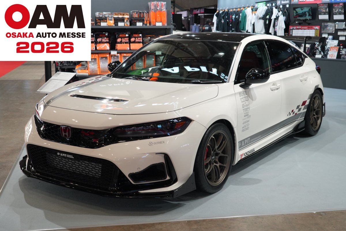 OSAKA AUTO MESSE 2026出展します！ インテックス大阪2号館「AUTOBACS