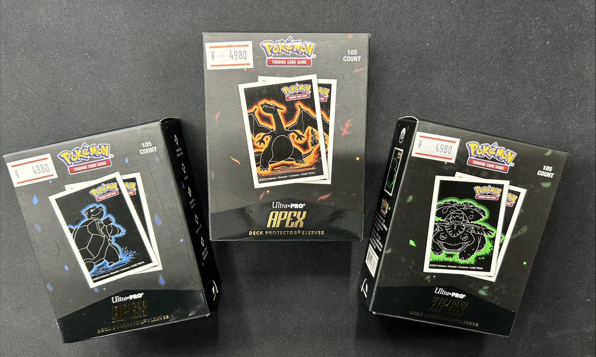 ✨新入荷情報✨ Ultra・PROから初代御三家デッキシールドが入荷しま