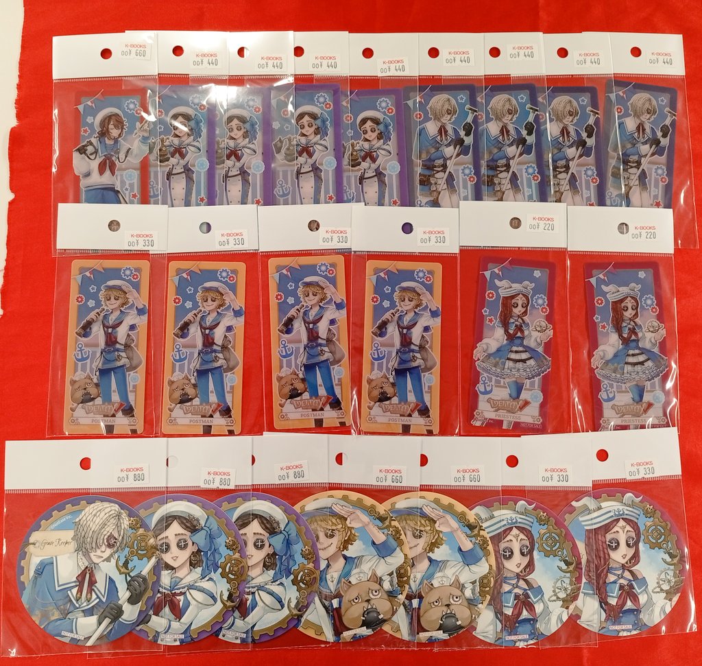 入荷情報】 第五人格 IdentityV タワーコラボ ピクチャーム 特典