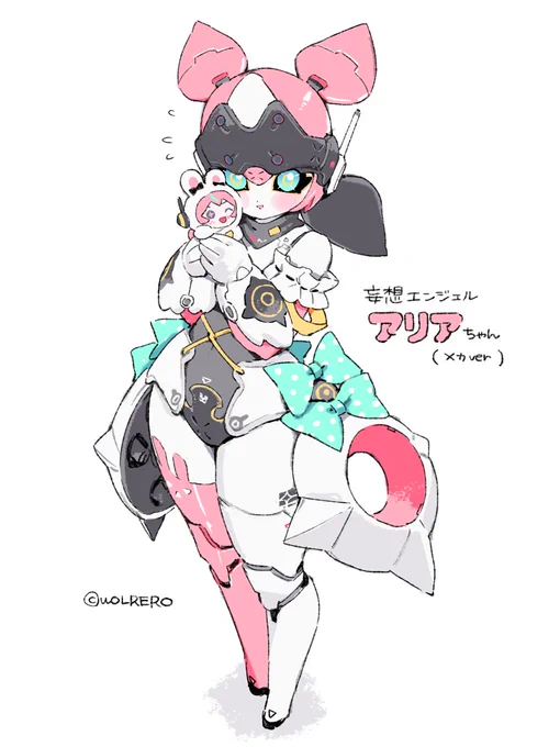 メカverも描かねば…無作法というもの… #妄想絵ンジェル #ゼンゼロ