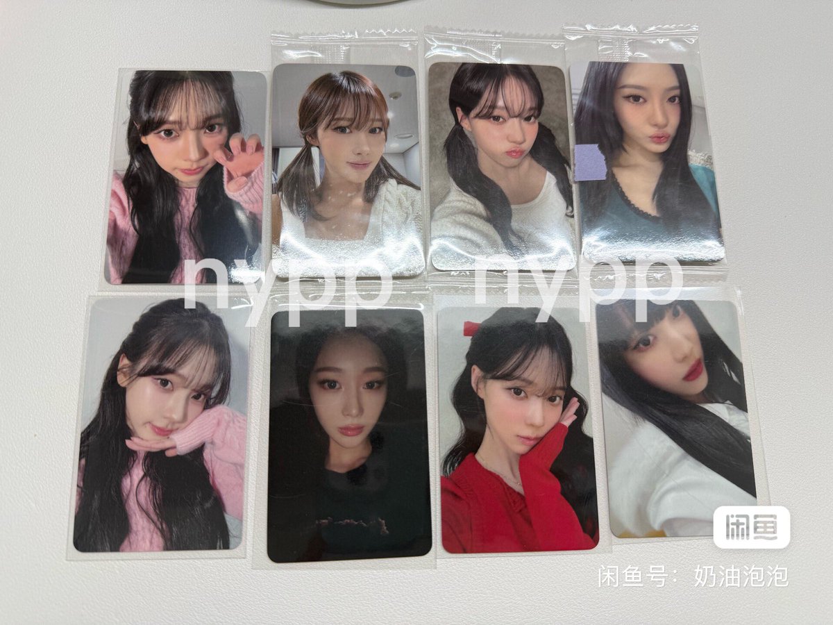 🇨🇳 ดีลจีน: ยังไม่ดีล🇨🇳

Aespa - richman ktown + NY 

⭐️เซท 8 ใบ 2,165฿

🩶 แยกเมม🩶
ราคาต่อ 2 ใบ

คาริน่า 620฿
จีเซล 300฿
วินเทอร์ น้องหนาว 930฿
หนิงหนิง 340฿

🚚 ค่าส่ง 50฿ (จ่ายตอนถึงไทย)
💌 สนใจ dm
✅ มีหลักฐานการกดให้ค่ะ
⚠️ คนจีนส่งของหลัง 23/2
#ตลาดนัดเอสป้า #ตลาดนัดaespa