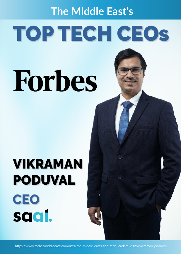 We are delighted to extend our warmest congratulations to our CEO, Vikraman Poduval, on being featured on <a href="/Forbes_MENA_/">Forbes Middle East</a>’s Top Tech CEOs list.   

forbesmiddleeast.com/lists/the-midd…

Congratulations on this well-deserved achievement!