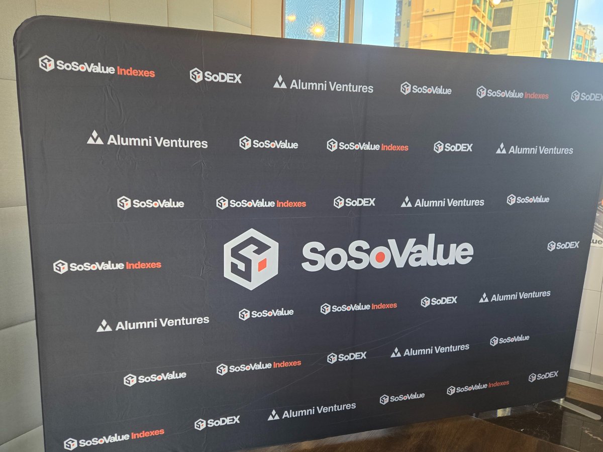 SoSoValueCrypto's tweet image. All set and ready to welcome our guests! 🥂

We're minutes away from kicking off the 💎SoSoValue VIP Firechat &amp;amp; SoDEX Launch at Victoria Harbour.

Who's ready to dive into the future of crypto infrastructure?  Drop an 👀  if you're here or on the way! Let's go! 🚀

#ConsensusHK…
