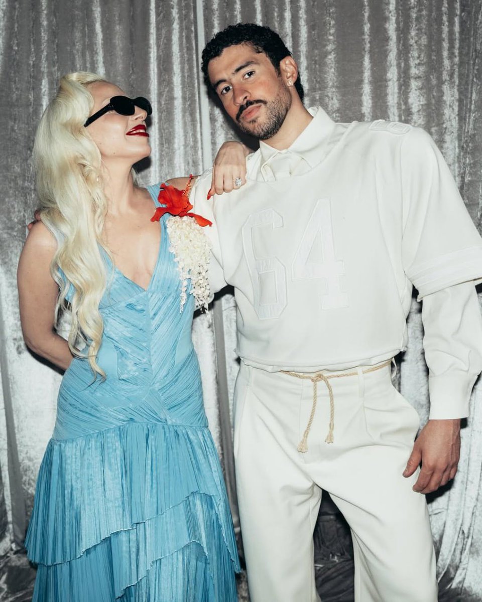 Fun fact: Before Benito became Bad Bunny, he spent his teenage years in Puerto Rico helping his cousin, a drag performer, by creating custom mixes for his shows—nearly all of which featured Lady Gaga songs. 

Over a decade later, he became one of the biggest artists worldwide and