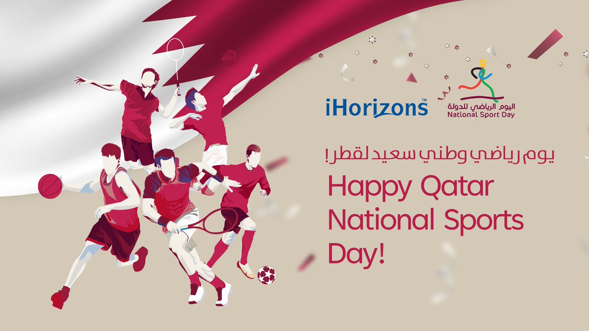 iHorizons_com's tweet photo. On Qatar National Sports Day, we reaffirm our commitment to active living. At work, at home, and in our communities.
Wishing everyone a healthy and active day.
#QatarNationalSportsDay #iHorizons https://t.co/NcNarJnEGi
