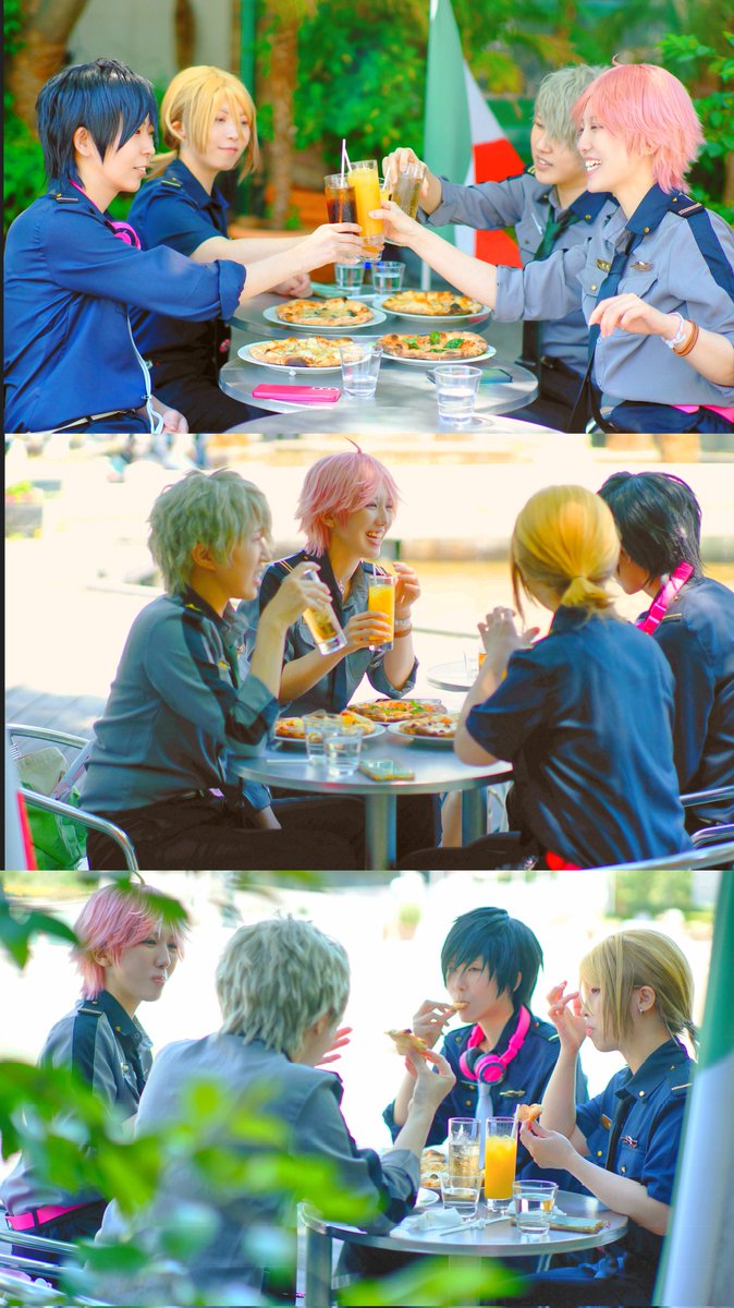 shiya_cos's tweet photo. [cos]エリオスR／WEST SECTOR／24.6.1／📷️水那@ichiru_mn
ーーーーーーーーーー

LunchTime☀

ーーーーーーーーーー
ジュニア⚡lemon
フェイス🎧稔次郎
キース🍺りく
ディノ🍕志也
ーーーーーーーーーー
🔴タップ推奨👇(2､3枚目) https://t.co/1WZ9PVe3tu