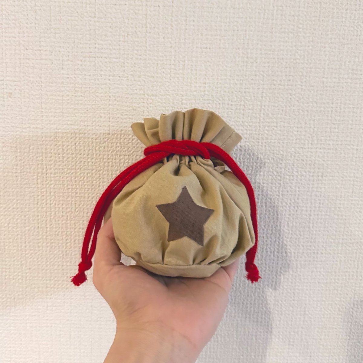 ベル袋巾着作ったよ #どうぶつの森 #ハンドメイド