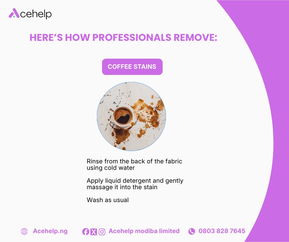 acehelp_ng's tweet photo. A clean home isn’t just about looks—it boosts your mood, health &amp; peace of mind ✨
Dust, stains &amp; hidden dirt build up fast. Let pros handle it &amp; enjoy a fresh, spotless home. 💬 Message us today! https://t.co/JbV1MYR7hC