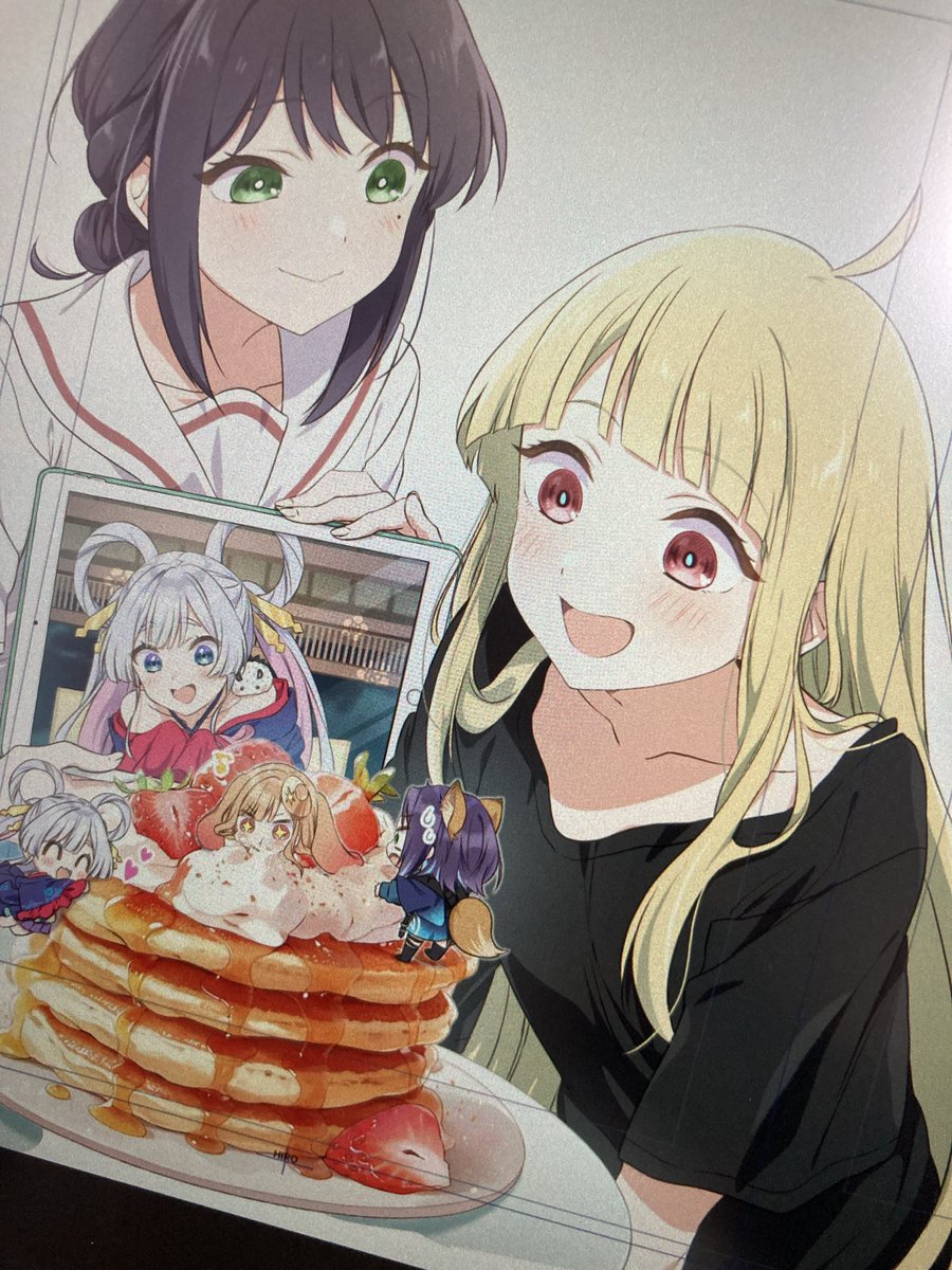 表紙用のイラスト描けたよ〜！！