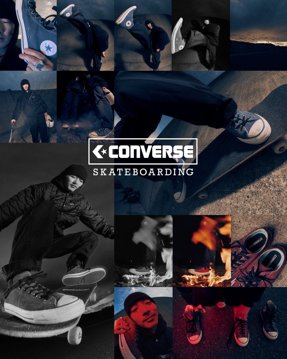 CONVERSE SKATEBOARDING】 2026 SPRING & SUMMER COLLECTION ALL STAR