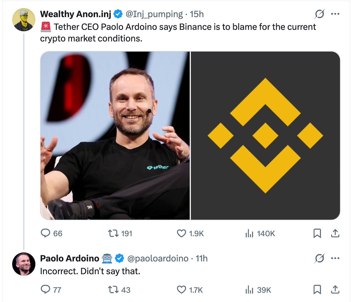 Not saying we are perfect, but at this point, smart people actually triple check any negative "news" on Binance.

They are just making stuff up. 

Words like "blame" are designed to only attract people who are unwilling to take responsibility for their own actions.