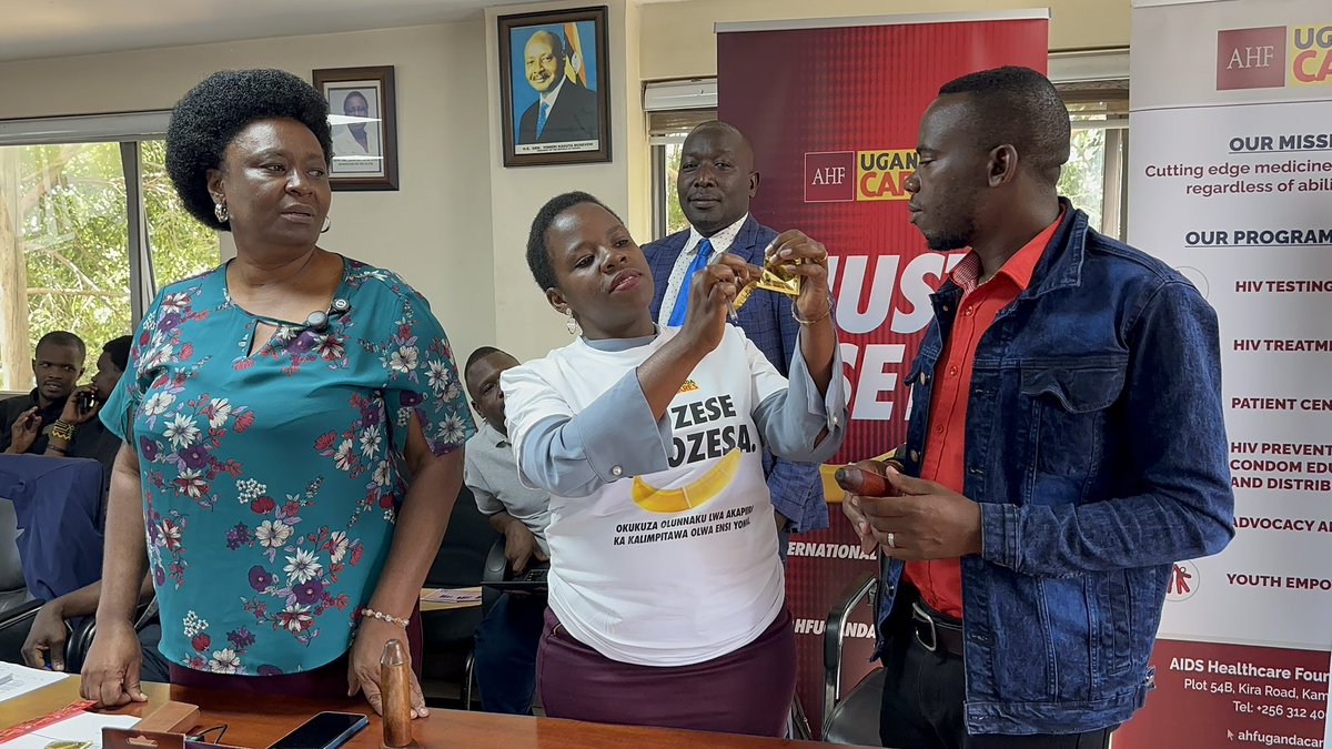 AHF Uganda Cares tweet media