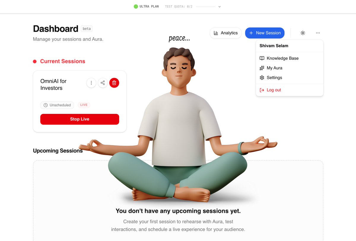 Pinned: Seminara is the world's first agentic presentation host. It runs your demos, training, or webinars, and talks to your audience like a real presenter, even when you’re not there. Not a video and not a chatbot. Hire Seminara today:
