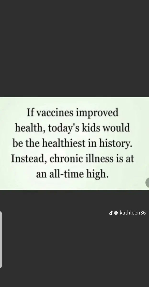 For all the parents who never question child vaccines let this sink in.