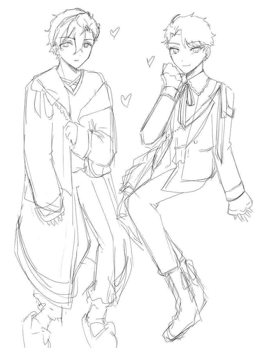 Sekai_riiyuu211's tweet image. 私が見たいだけの衣装交換アド嵐描いてる