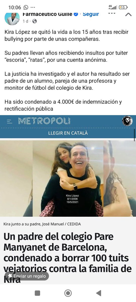 SoniaRadfem's tweet photo. Por cosas así yo sí quiero saber quién es quien en redes. https://t.co/Y1bLbegOWc