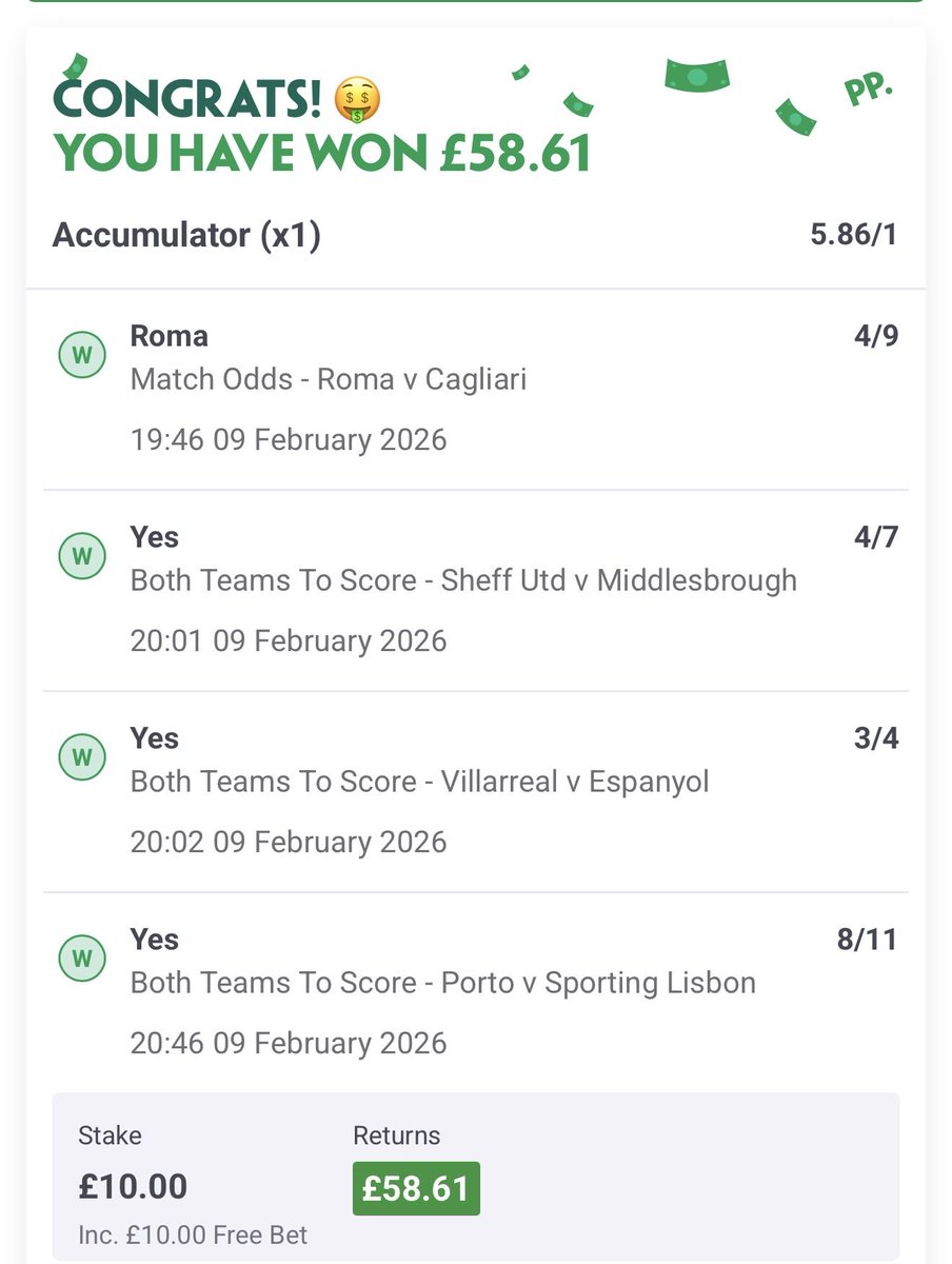 MangoBets30's tweet photo. 100th Minute Penalty saves us! Great use of a free bet last night. Follow for more tips just like this! https://t.co/BGJesqt9ku