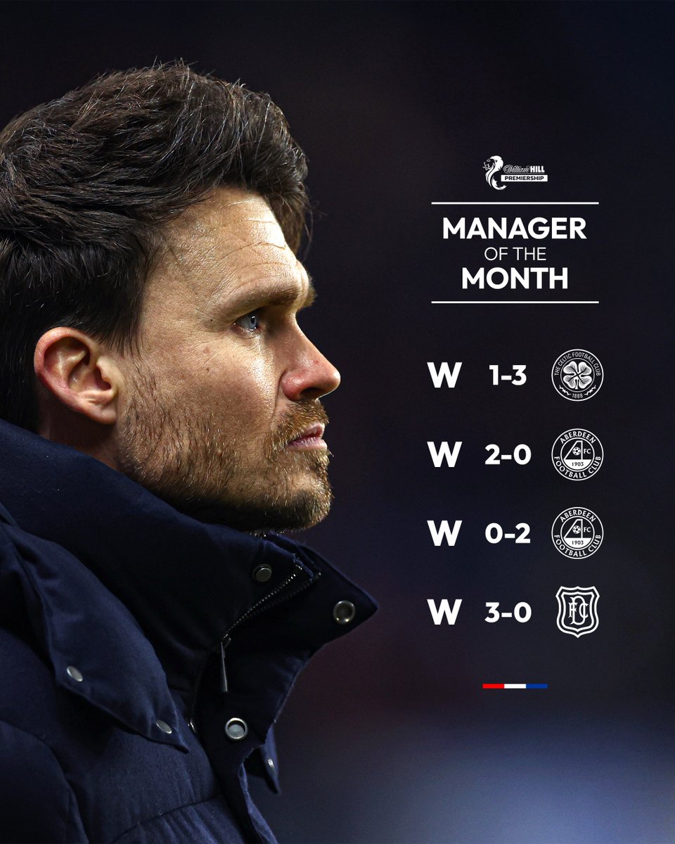 RangersFC's tweet image. 👏 Danny Röhl has been named the @SPFL Premiership Glen’s Manager of the Month for January!

📲 rng.rs/4aBbJj3