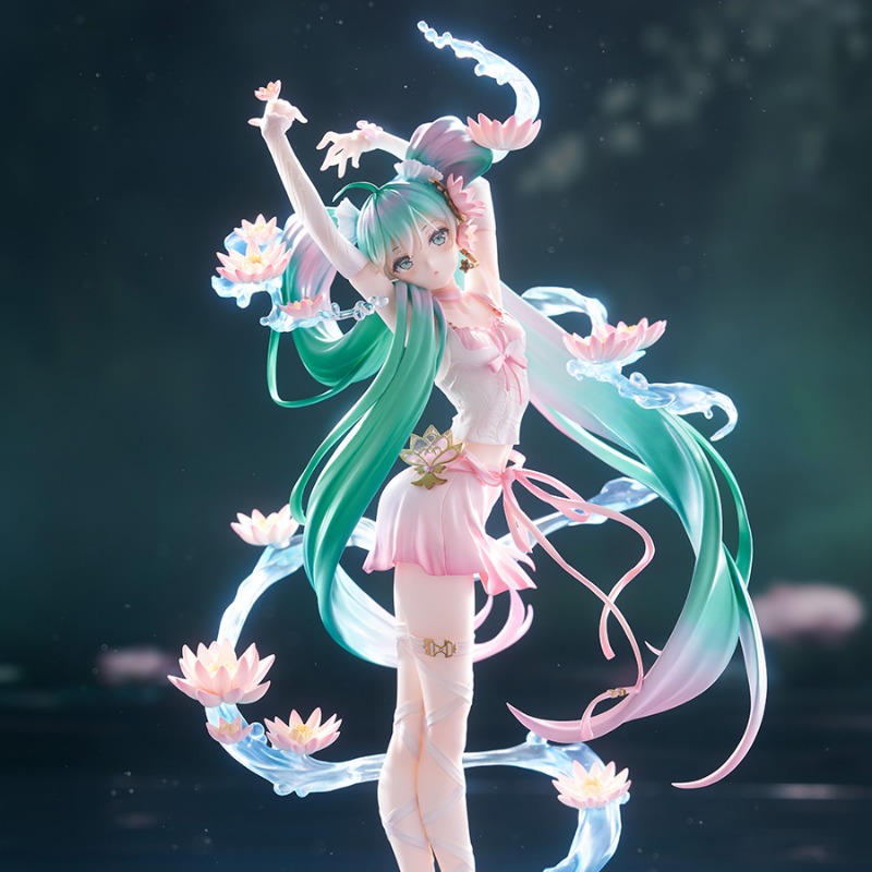 furyu_hm's tweet photo. F:NEX Pre-Orders Now Open !!

Based on an original illustration by popular artist Anmi ,
Hatsune Miku - Water lily ver.
1/7 Scale Figure is now available for pre-order !!

[Official Store Exclusive 🎁]
Includes a Bonus Postcard

Pre-order Only - Closes Mar 17