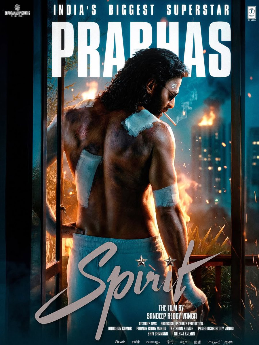 388 days to go..🔥🔥

The countdown is on, the hype is real, and the storm is loading 💥
March 5, 2027… history loading 🫰😎
#Prabhas‌ #Spirit