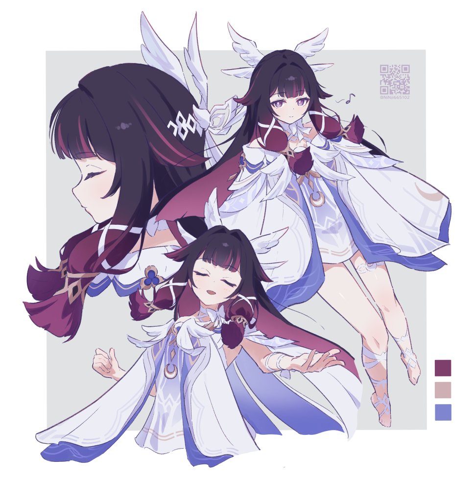 ブルーベリーみたいな色でかわいい
#columbina