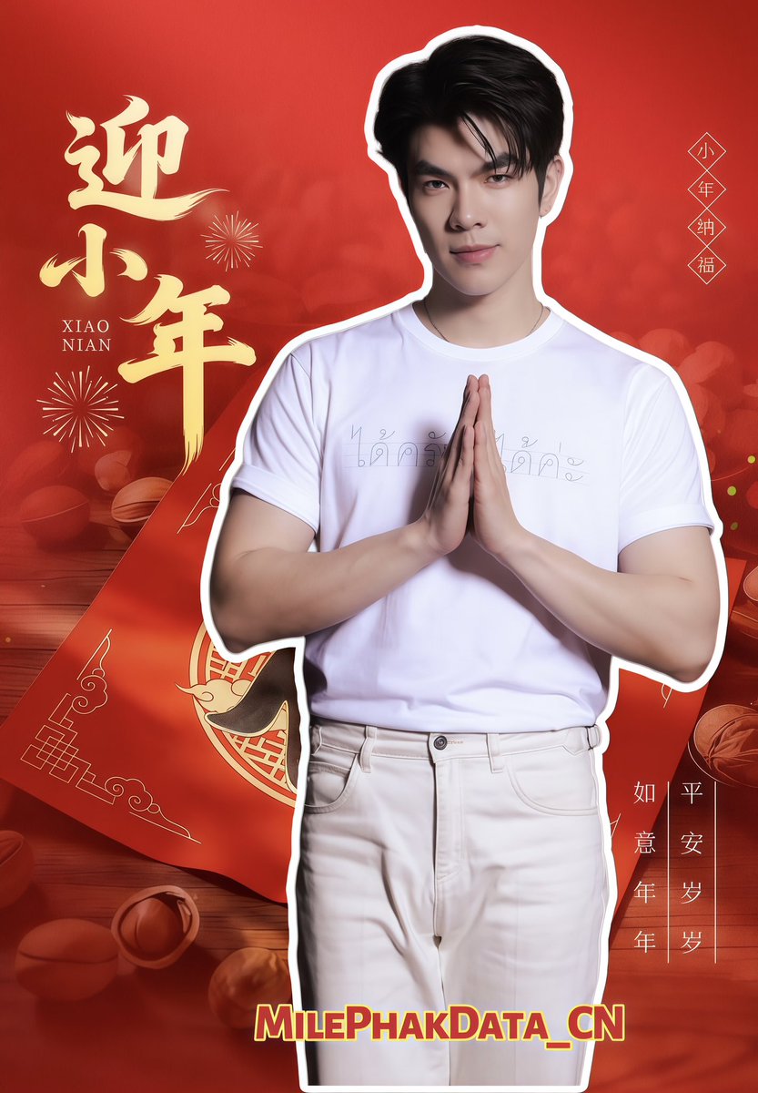 ²⁰²⁶/₀₂.₁₀ᵕ̈🏮小年·小念·小团圆🏮

Today is the traditional Chinese festival: the Eve of the Lunar New Year! I wish everyone a happy reunion and good health!

<a href="/milephakphum/">mile phakphum</a> 
#GreenyRose 
#MilePhakphum