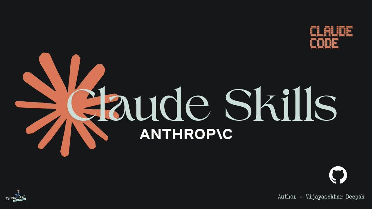 Anthropic wypuścił właśnie 33 stronicowy poradnik, jak dobrze budować Skille.

Warto rzucić okiem, ewentualnie dodać jako zasób do projektu, w który budujecie takie rzeczy.

👇👇👇
resources.anthropic.com/hubfs/The-Comp…