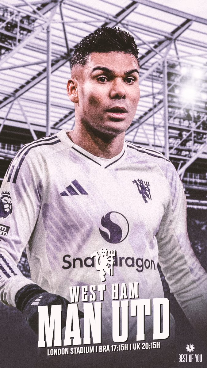 Casemiro's tweet image. ⚪️ Come on @ManUtd !!