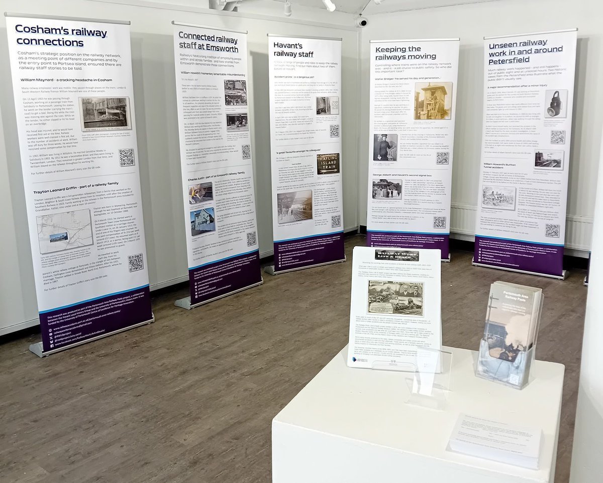 RWLDproject's tweet photo. A busy week this week - getting even busier from today!
Off to the @Watercress_Line shortly, to set up the Portsmouth Area Railway Pasts exhibition!
Come & see it over half-term (14-22 February), in the viewing gallery at Ropley.
... & there's more to come: watch this space! https://t.co/Wif7MqHwHw