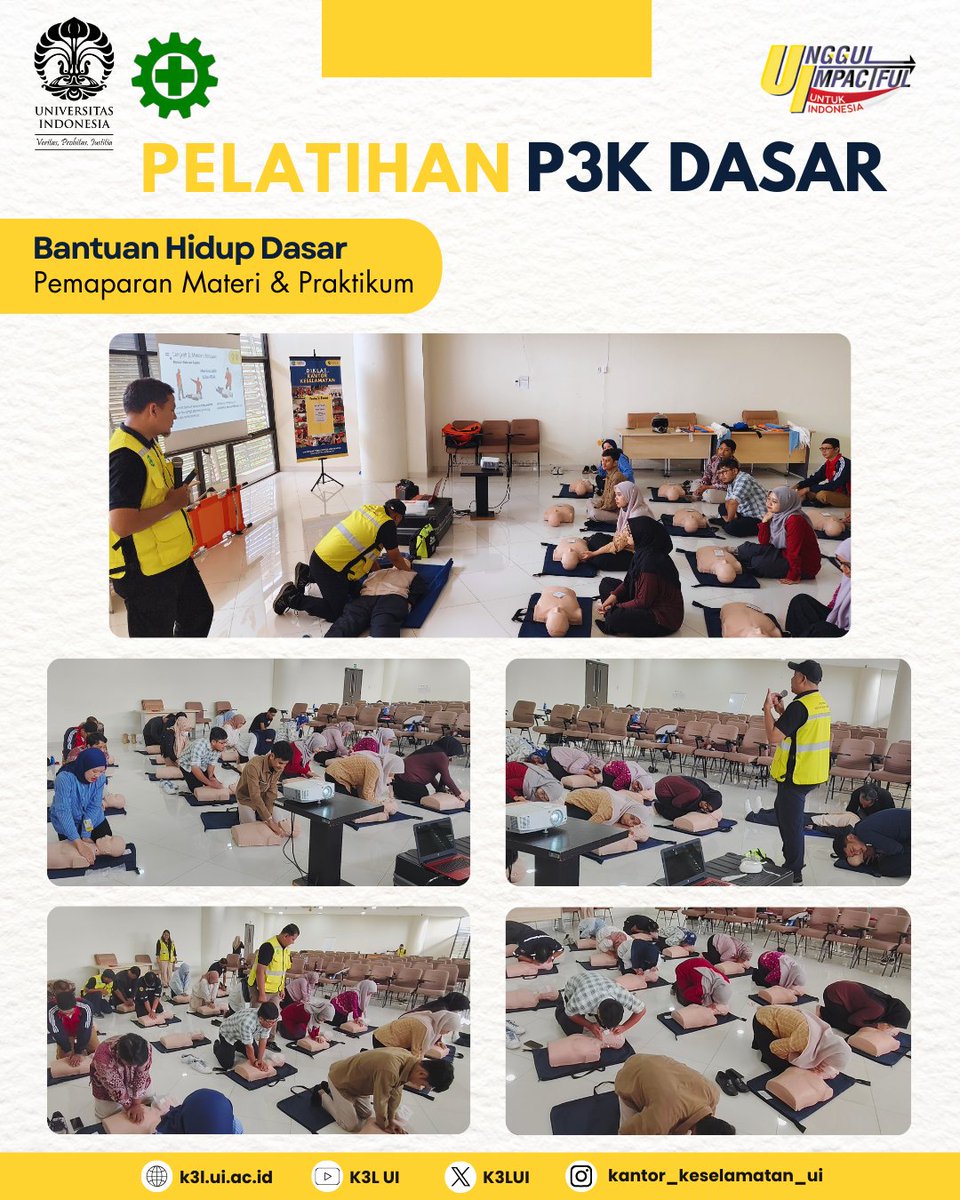 Kantor Keselamatan dan Lingkungan UI tweet media