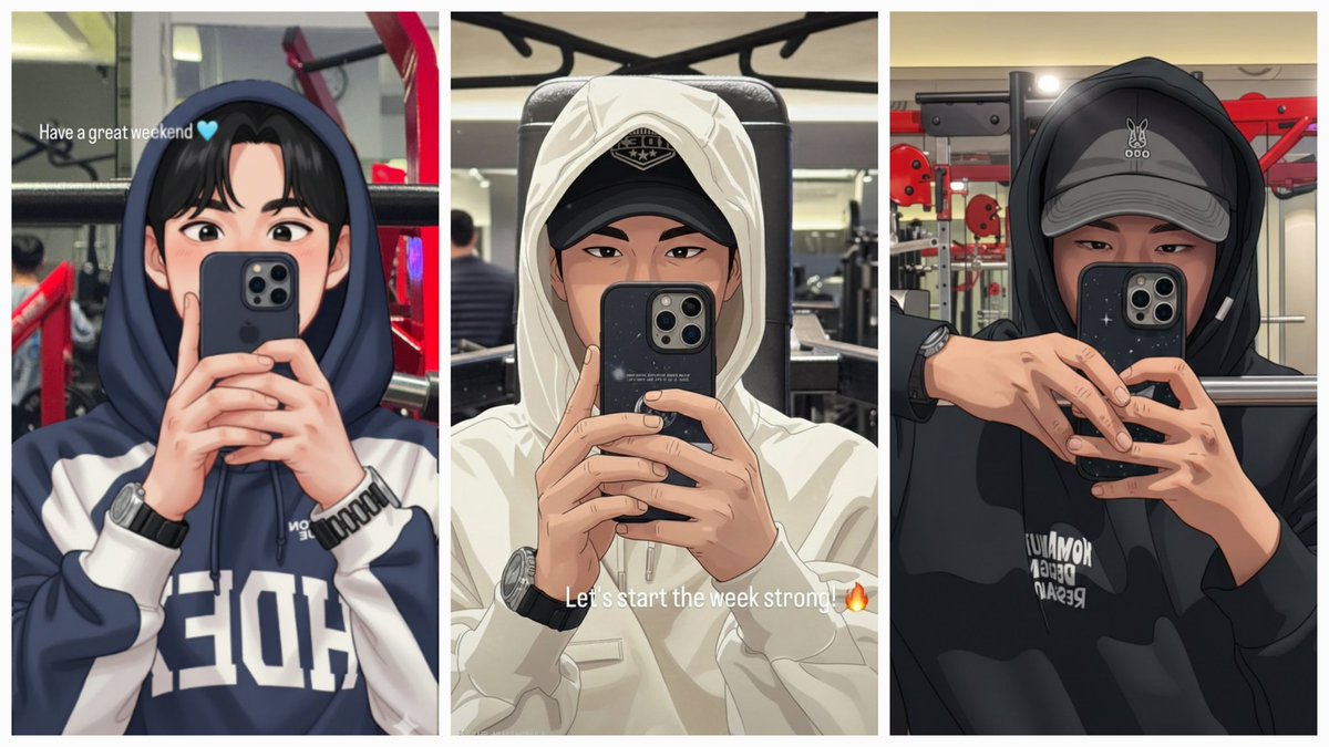 김쥰 눈빛삼단변화 애니ver. 
😅😅😅