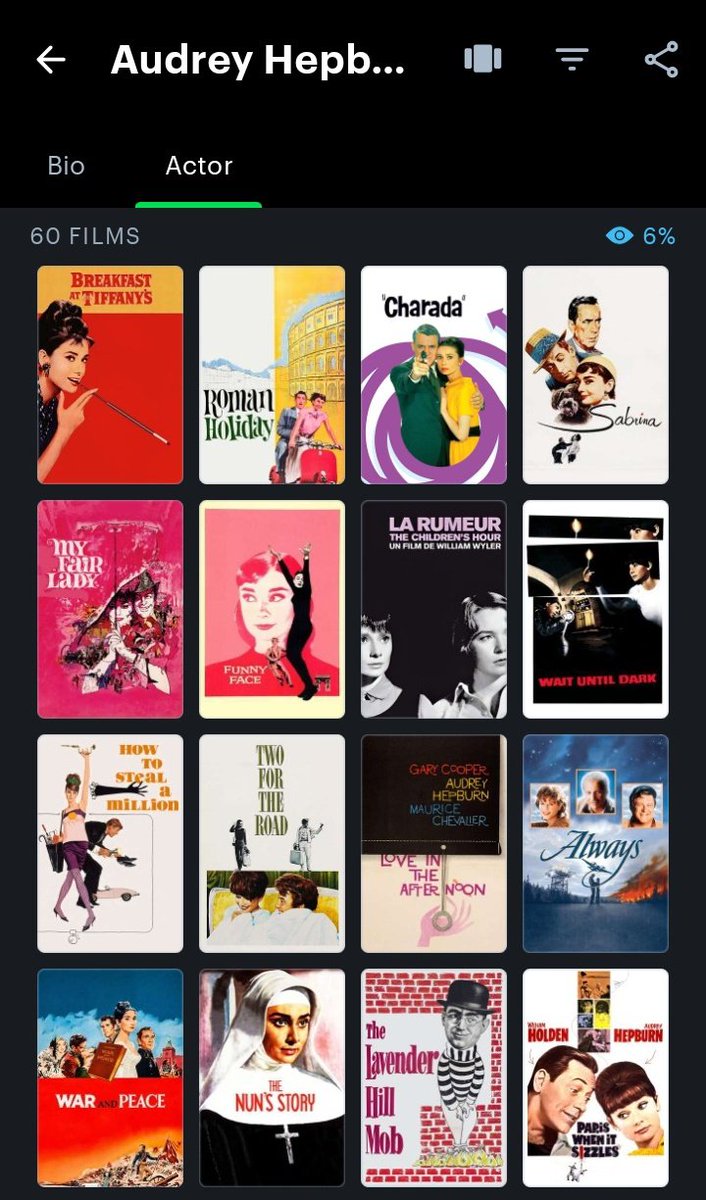 cinemafrances's tweet image. te amo tanto Audrey Hepburn