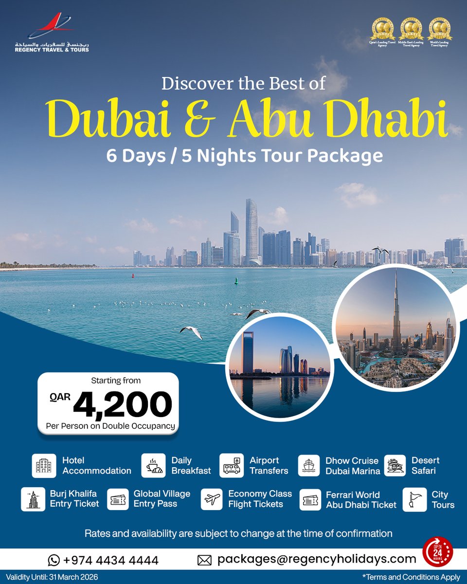 Regency Travel & Tours tweet media