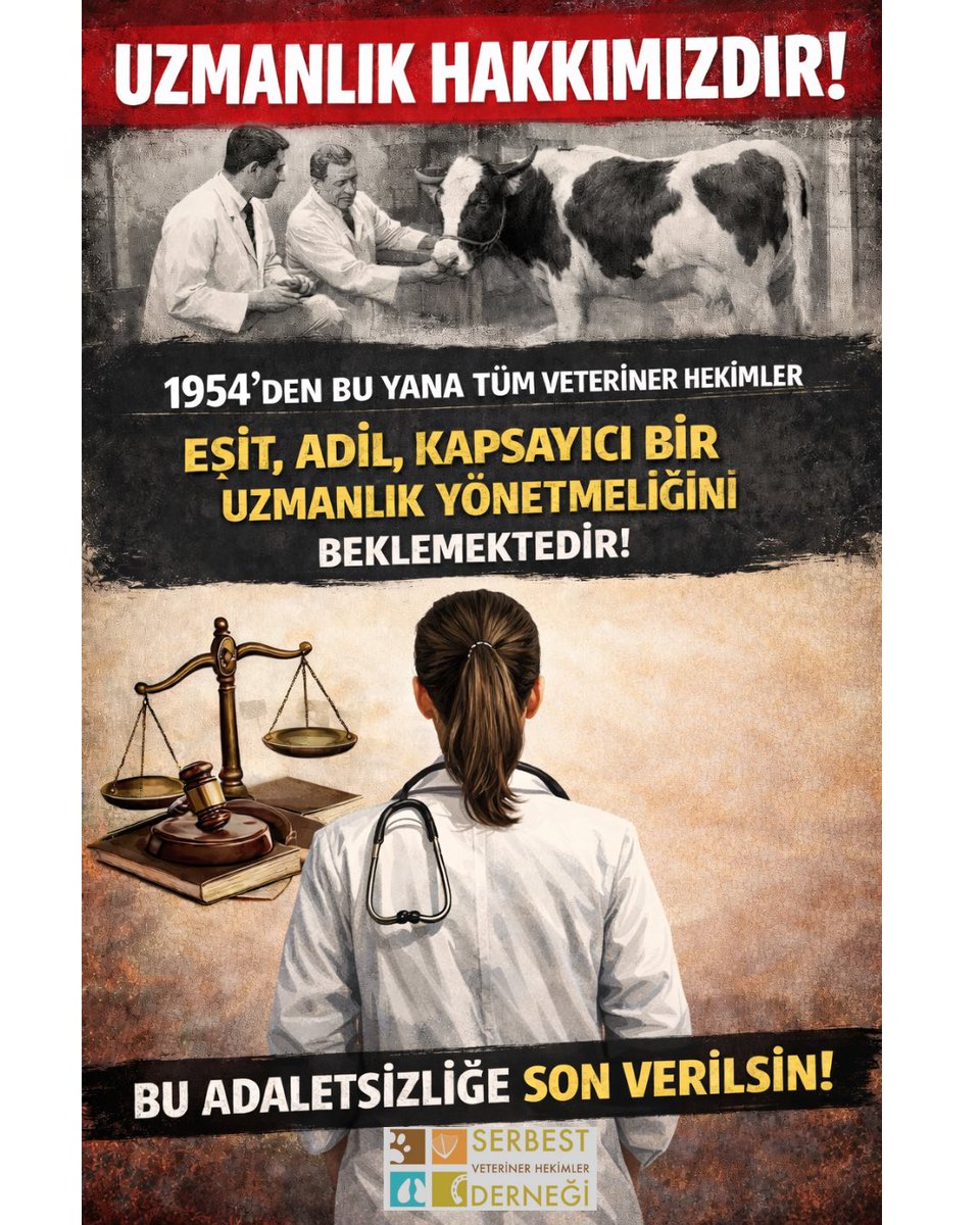 Serbest Veteriner Hekimler Derneği tweet media