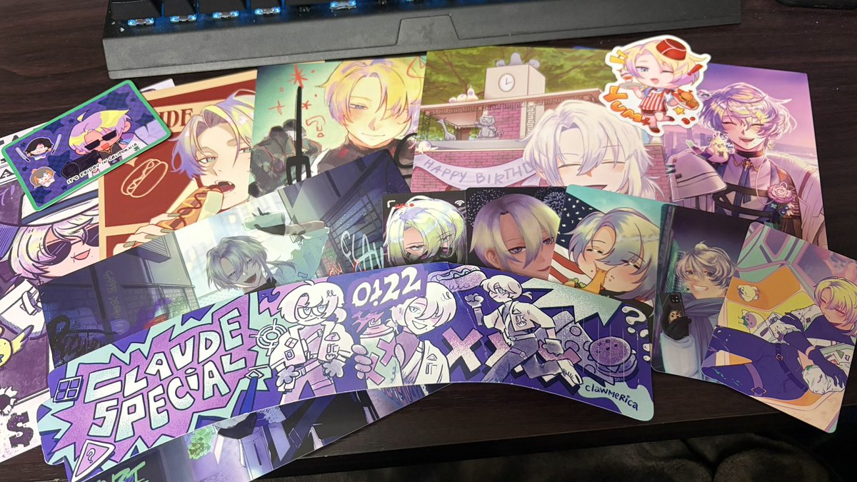 candypop4ever's tweet photo. OMG it’s insanely cute!!!!! Thank you so much for making something this wonderful🥹 I’m honestly just full of gratitude for the staff, everyone who came to the event, and all the artists who drew with me😭@clawmerica https://t.co/xnQRjiAsMs