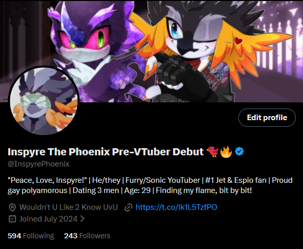 Inspyre The Phoenix Pre-VTuber Debut 🐦🔥 tweet media