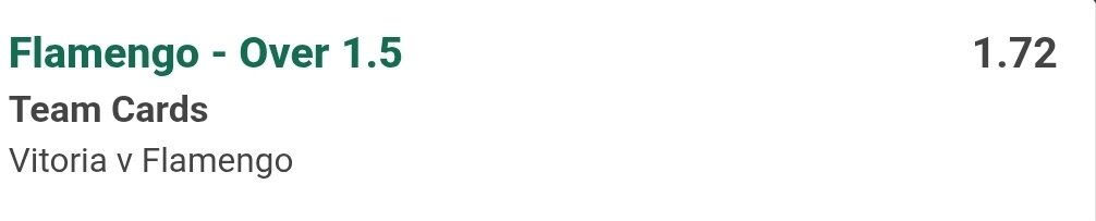 SAFilesChris's tweet image. Back tonight with 🇧🇷 Brasileirão &amp;amp; 🏆 Libertadores action 😍.
3 bets across both competitions.

🇻🇪 Dep. Tachira v The Strongest 🇧🇴 
Dep. Tachira Over 17.5 Shots (1.83)

🇧🇷 Vitoria v Flamengo 🇧🇷 
Flamengo Over 1.5 Cards (1.72)
Flamengo Over 1.5 Goals (1.83)